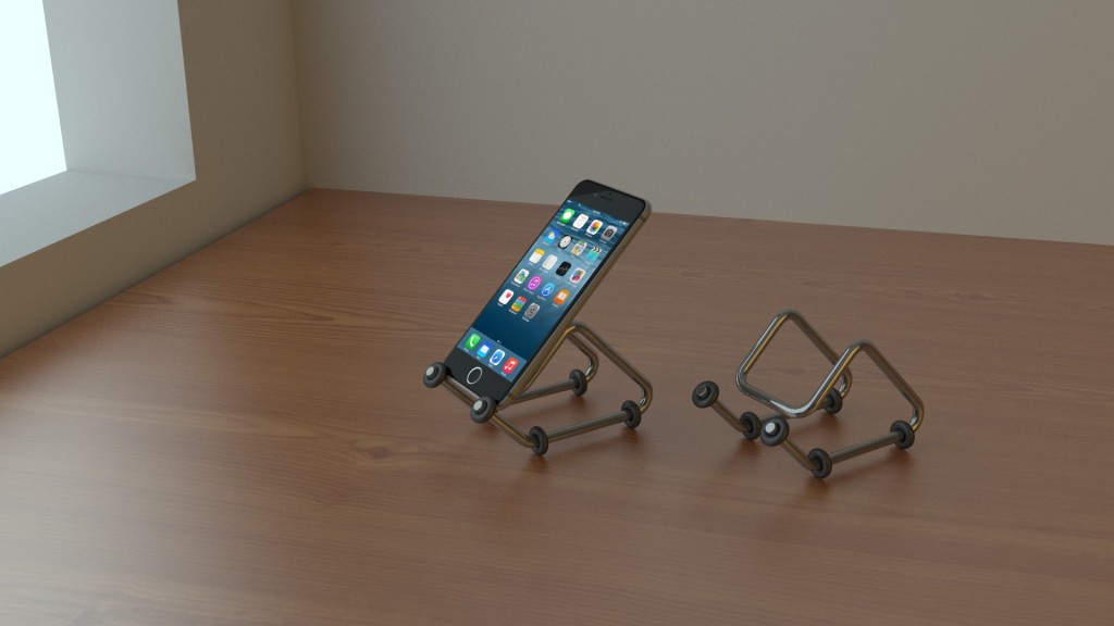 Iphone stand/smartphone stand for the desktop preview image 1